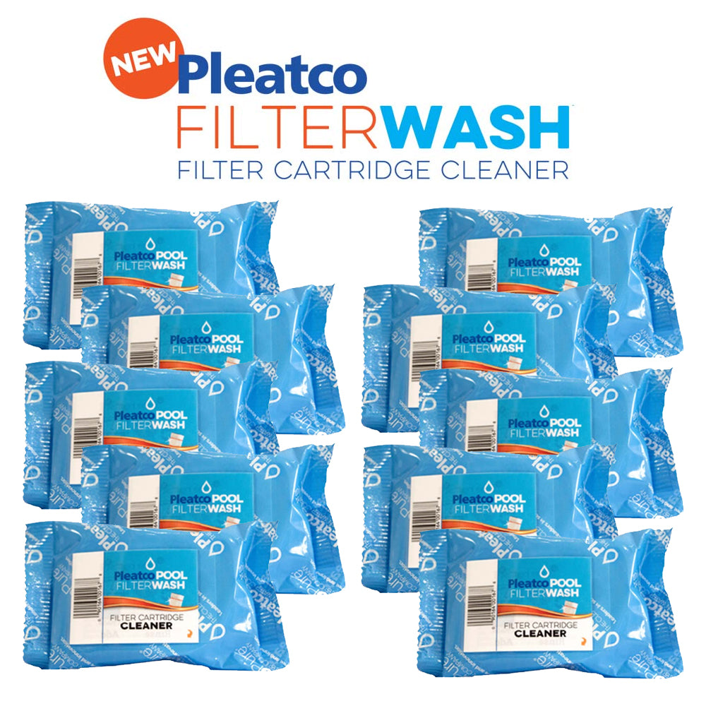 Pleatco Pool Filter Wash Ten Pack
