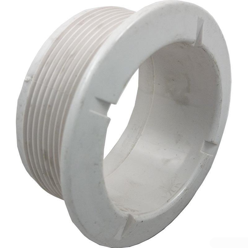 Waterway Wall Fitting - Polyjet - 3-1/8" Fd - Smth - 2-5/8"Hs - White (215-1750)