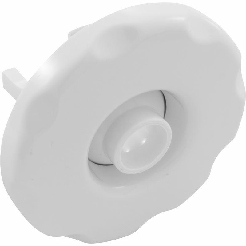 Balboa Adjustable Escutcheon & Eyeball Scalloped, White (23380-WH) | US Parts Center