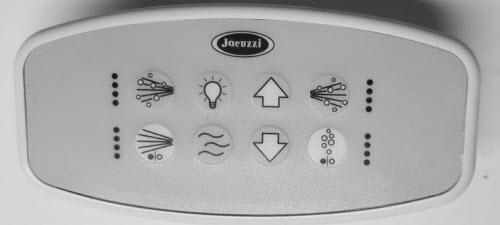 Jacuzzi Whirlpool Designer IV Global Control Panel White (EJ16940)